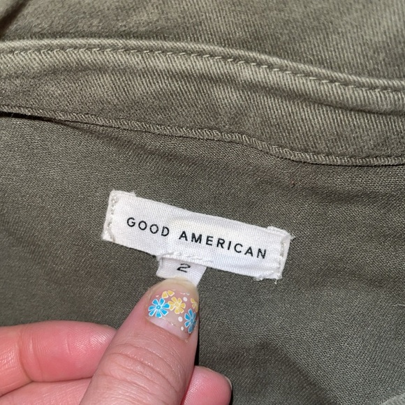 Good American Fit for Success Utility Jumpsuit (color: Fatigue, size 2 m) - Picture 3 of 8